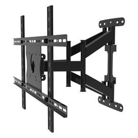 Sylvox Full Motion TV Wall Mount, TV Mount Bracket for 40-75 inch TVs, Dual Articulating Arms, Swivel and Tilt, Max VESA 600x400mm, Holds Up to 100lbs