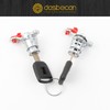 Dasbecan Ignition Switch Lock Cylinder Assembly with Door Lock Cylinders