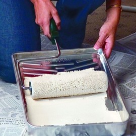 Rok Hardware 11" Big 1 Quart Metal Rust Resistant Paint Roller Tray ROKMRT