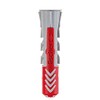 Fischer 537613 Dowel DUOPOWER, Grey/Red, 5 X 25 mm, Set