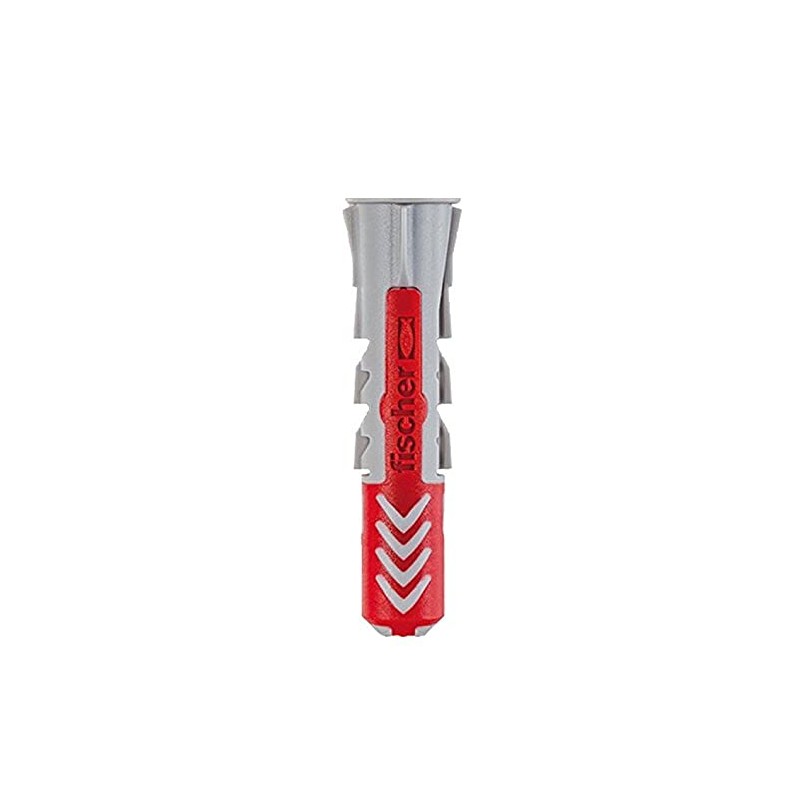 Fischer 537613 Dowel DUOPOWER, Grey/Red, 5 X 25 mm, Set