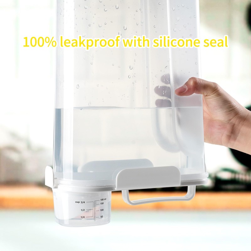 Rice Container,Rice Storage Container,5L,5.2Qt Tcereal Storage Container