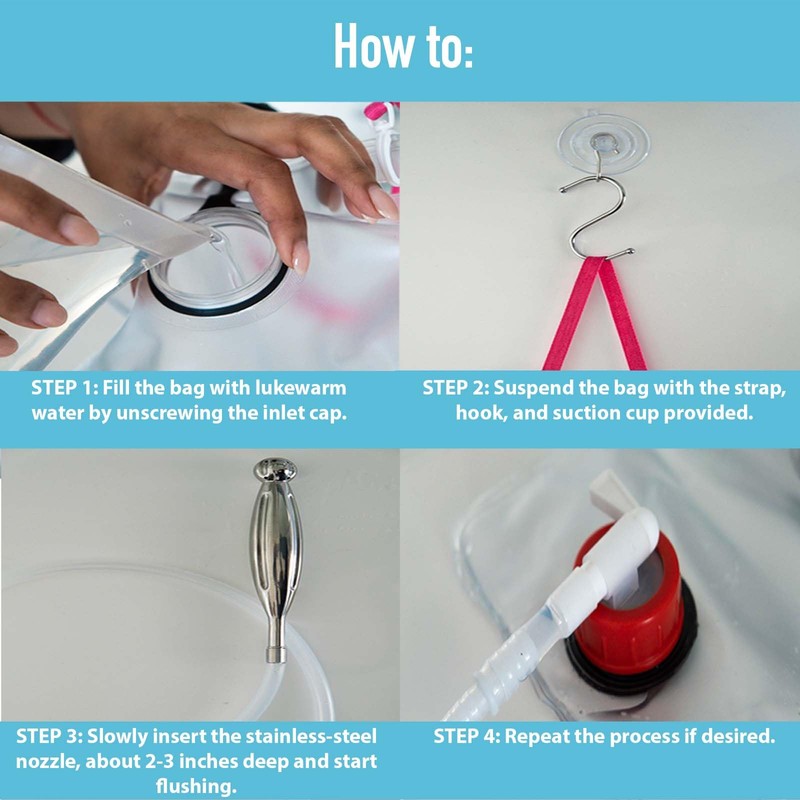 Natural Vaginal Cleanser Wash by Tilcare - Reusable Stainless Steel