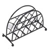 Ambiente Napkin Holder Upright Lattice Design Black
