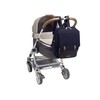 Babymel George Unisex Diaper Backpack in Navy and Black