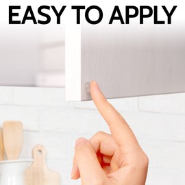 Zulay Home 100 Pack Cabinet Bumpers Clear Adhesive Pads - Small Cabinet Stoppers Rubber Bumpers - Clear Cabinet Door Bumpers for Kitchen Cabinets, Drawers, Picture Frames, Furniture, Glass Tops