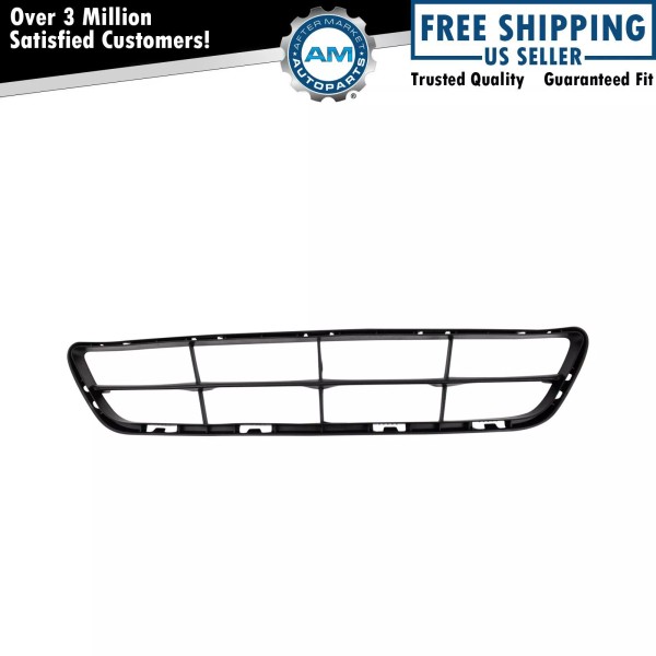 AM Autoparts Front Lower Grille Black For 2016-2018 Nissan Altima