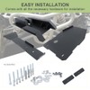 REARACE Chassis Swingarm Skid Plate Fit for Raptor 660R YFM660R