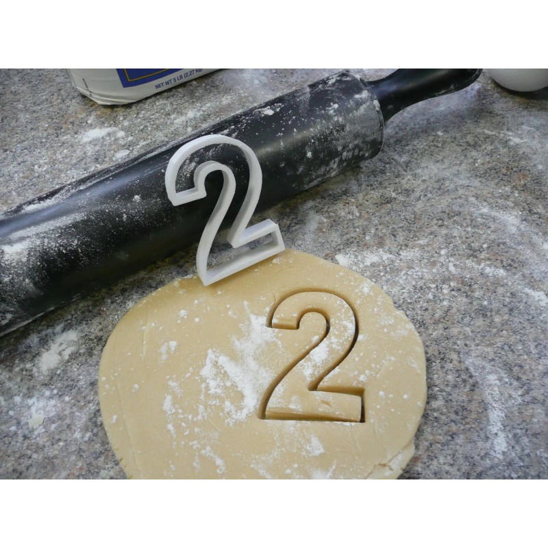 AJT NUMBERS COUNTING BIRTHDAY ANNIVERSARY PRE-K SET 10 COOKIE CUTTER