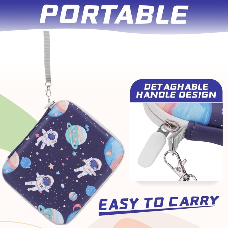 HBK Card Holder for Yoto Cards, 80 Pockets Mini Card