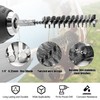 Attoshow 16-Piece Bore Brush Set - 304 Stainless Steel Drill