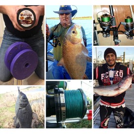 Goture PE Line PE Line 500m No. 8 4 Braid Fishing Line Fishing Line Abrasion Resistant Orange