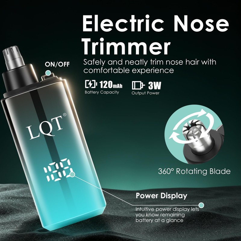 Hair Clippers for Men with LED Display, 4-Piece Cordless Grooming
