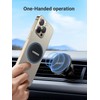 UGREEN Magnético Soporte Celular Auto de Ventilación, Base Porta Automóvil