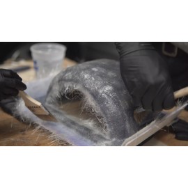 Polymer World Fiberglass .75x50x10 Yard Chopped Strand Mat for Boat, Automobiles