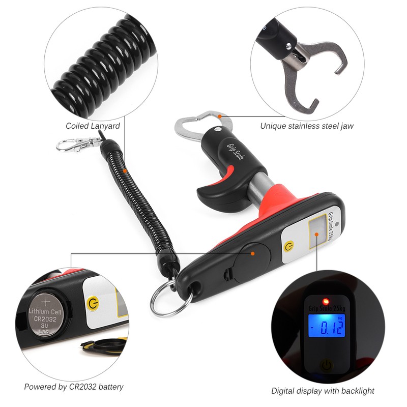 Mini Fish Lip Grabber Gripper Fishing Lip Grip Tool Fish