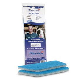 FilterTime RV FT-616 RV Air Filter 6”x16” AC Filter Replacement for Coleman Mach (2 filters per pack) MERV 6 Replaces Original Air Filter
