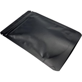 PABCK 50 Pieces 7.09x10.2 inch(Inside Size 6.3x7.48 inch) Stand-Up Resealable Heat Seal Bags 3.54mil Thick Frosted Blue Foil Sealed Bags for Zip Packaging Lock Food Storage Pouch