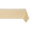 DII DII Checkered Tabletop Collection 100% Cotton, Machine Washable, Tablecloth,