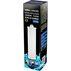 ARKA myAqua 1900 Carbon Filter C2 Refill Unit - Provides Pure Water by Removing Dirt Particles, Chlorine, Pesticides and Other Impurities