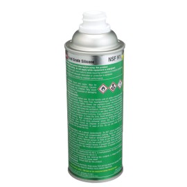 CRC Food Grade Silicone Lubricant, 15 fl oz Non-Aerosol Spray Can, Clear/White,3039