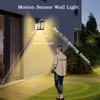 Rosient Solar Wall Lights Outdoor with Motion Sensor, Dusk to