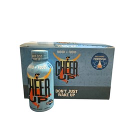 cheerup Cheer Up Pre-Workout Shots Extra Energy (Tropical Punch)  2oz each. (Box of 12)