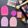 ABOOFAN Almohadilla Limpiadora de Maquillaje de Silicona para Limpieza de