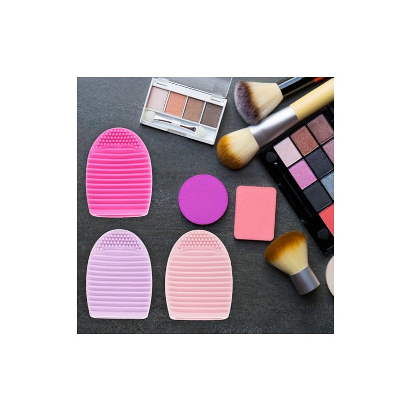 ABOOFAN Almohadilla Limpiadora de Maquillaje de Silicona para Limpieza de