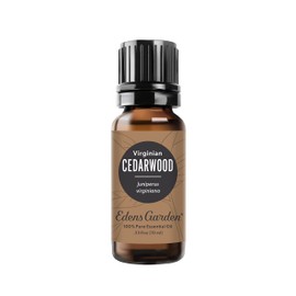 Edens Garden Cedarwood- Virginian Essential Oil, 100% Pure Therapeutic Grade (Undiluted Natural/Homeopathic Aromatherapy Scented Essential Oil Singles) 10 ml