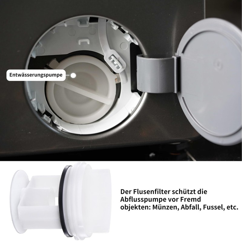 Alriedy Lint Sieve Washing Machine Lint Filter for Siemens Bosch
