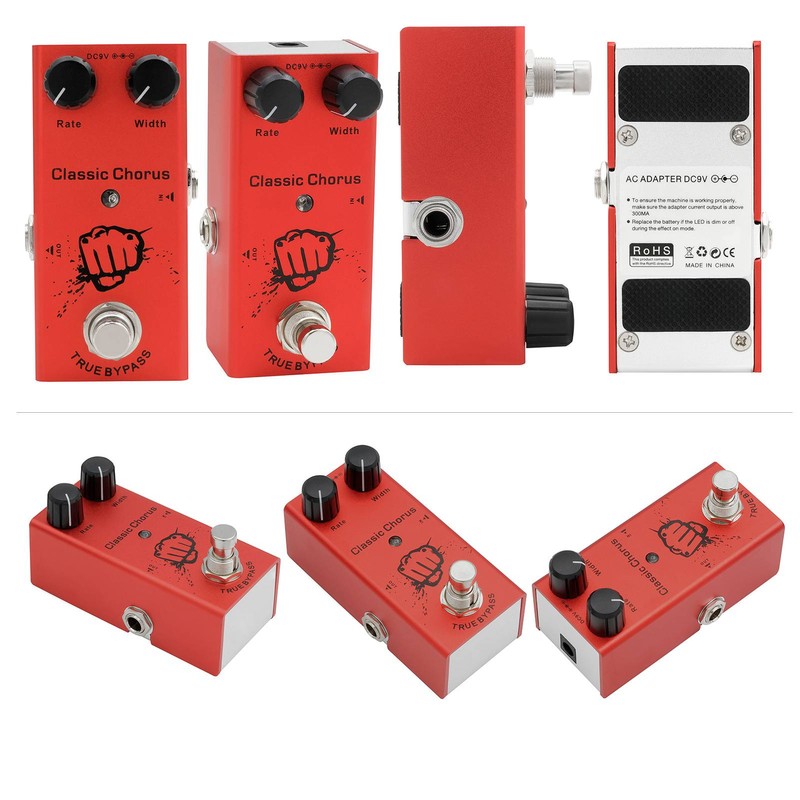IRIN EF-05 Electric Guitar Effect Pedal Portable Guitar Effector Mini