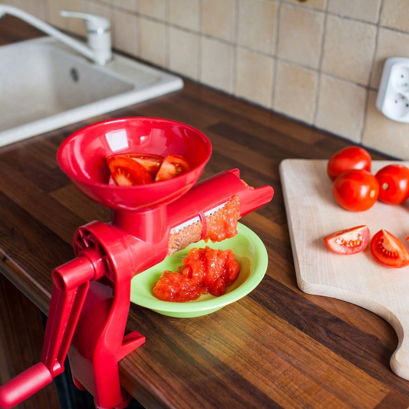 Browin 320301 Passapomodori manuale, rosso