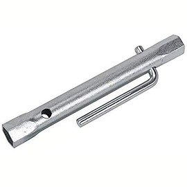 14/16mm Double End Long Reach Spark Plug Box Spanner 20cm Length Spark Plug Spanner Deep Reach Socket Wrench Tool with L-Bar