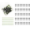 Fishing Bait Screws Hook Stops: 100pcs/box Carp Fishing Accessories Kit