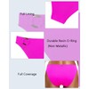 Zmart Women O Ring Bikini Bottoms Full Coverage Swimsuit Bottom