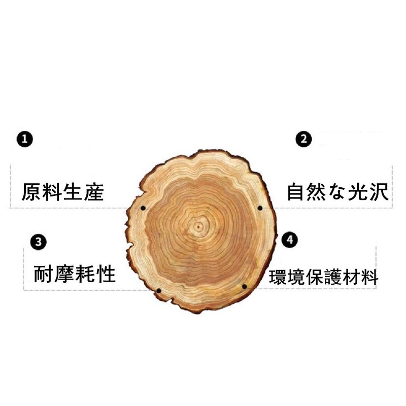 【Wooden Trash Can】Trash Can Dust Box Top Opening Wooden Trash