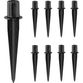 Estacas de metal para luces solares de repuesto Pluxen DC6211 2x13.6cm