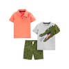Simple Joys by Carter's Boys' Toddler 3-Piece Playwear Set, Alligator/Elephant,