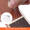 Iyowei Guitar Bridge Saddle Nut File Set, 13pcs Grinding Needles