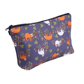 TOVINANNA Sloth Printed Bag Multifunctional Storage for Makeup Skincare Toiletries for Travel