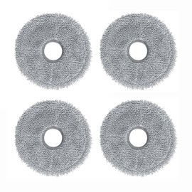 HMHAMA Replacement Accessories Kits for Dreame L20 Ultra Robot Vacuum Cleaner, 4 Mop Pads
