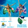 Extra-Large Inflatable Pool Float Chair - 2 Pack, Oversized Floating