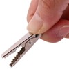 Akozon Crocodile Clips, 20pcs 35MM Metal Alligator Clip Crocodile Electrical