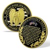 ST. Michael Police Challenge Coin Thin Blue Line Law Enforcement