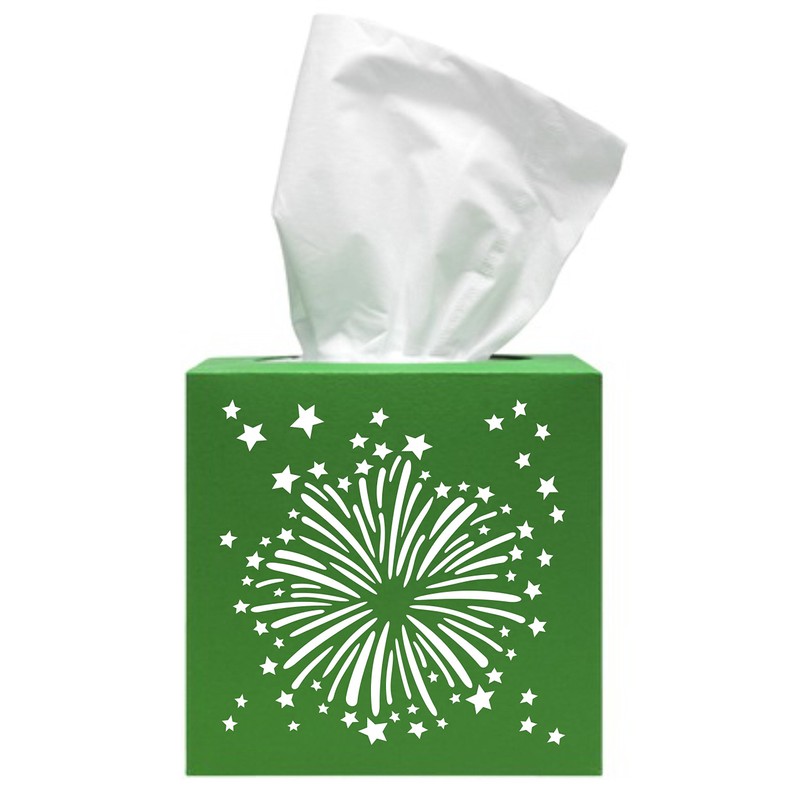 Fireworks Stencil - 21.5 x 21.5 cm (L) - Reusable