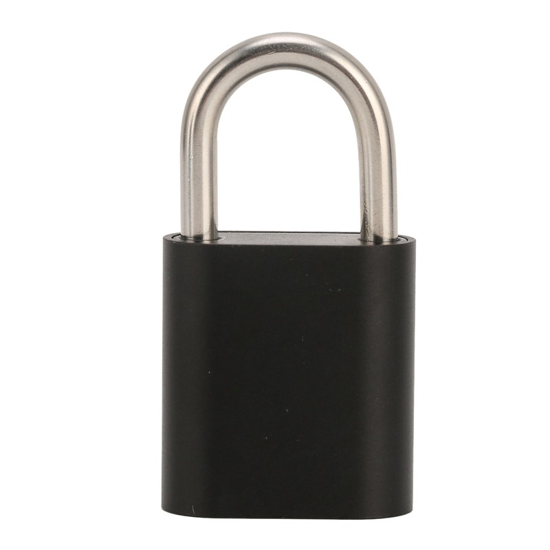 Smart Keyless Fingerprint Padlock Waterproof Biometric Prevent Theft Rechargeable USB