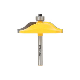 YONICO Raised Panel Cabinet Door Router Bits 2-1/2-Inch Diameter Ogee 1/4-Inch Shank 12134q