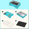 Charcoal Grill Single Use Compact Detachable Stainless Steel Portable Barbecue