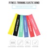 6PCS Resistance Loop Bands Mini Band Exercise Crossfit Strength Fitness